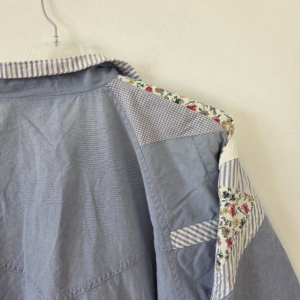 Vintage Stonybrook Patchwork Jacket Windbreaker B… - image 12